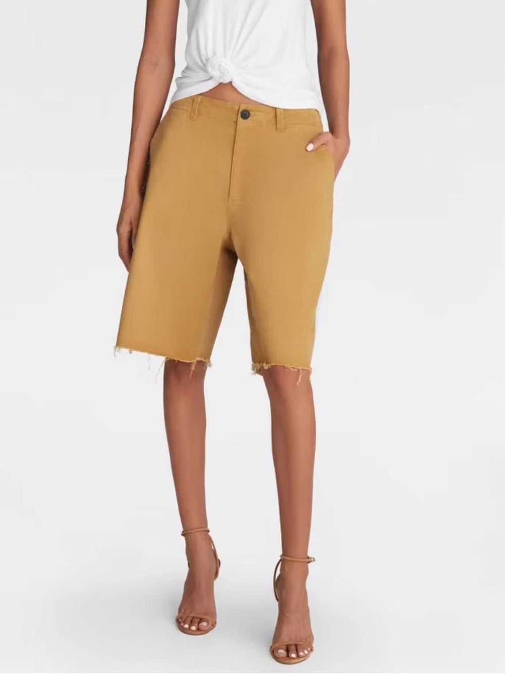 KBB by KAHLANA “The Twill Bermuda Shorts”